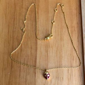 NEW KATE SPADE LADYBUG PENDANT NECKLACE 🌸